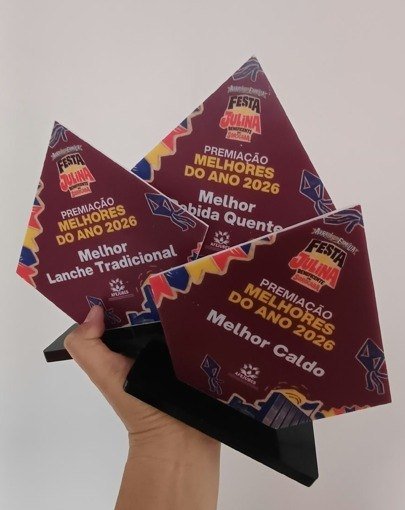Troféus Melhores do Ano 2026 da Festa Julina Beneficente de Sorocaba